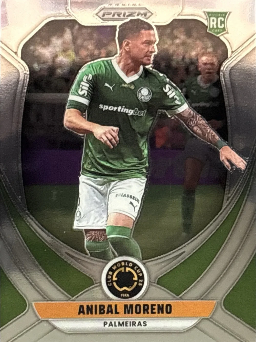 Panini Prizm Anibal Moreno Rookie Soccer Trading Card